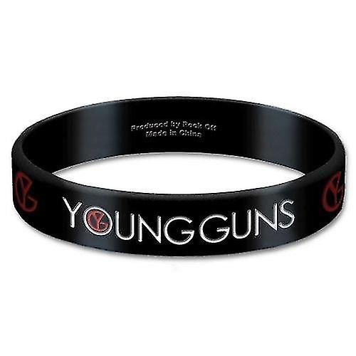 Young Guns Logo Silicone Wristband