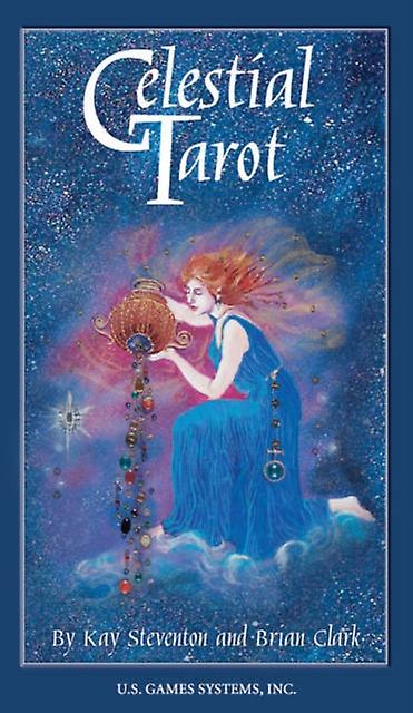 Celestial Tarot Deck by Kay Steventon & Brian Clark Paperback Book