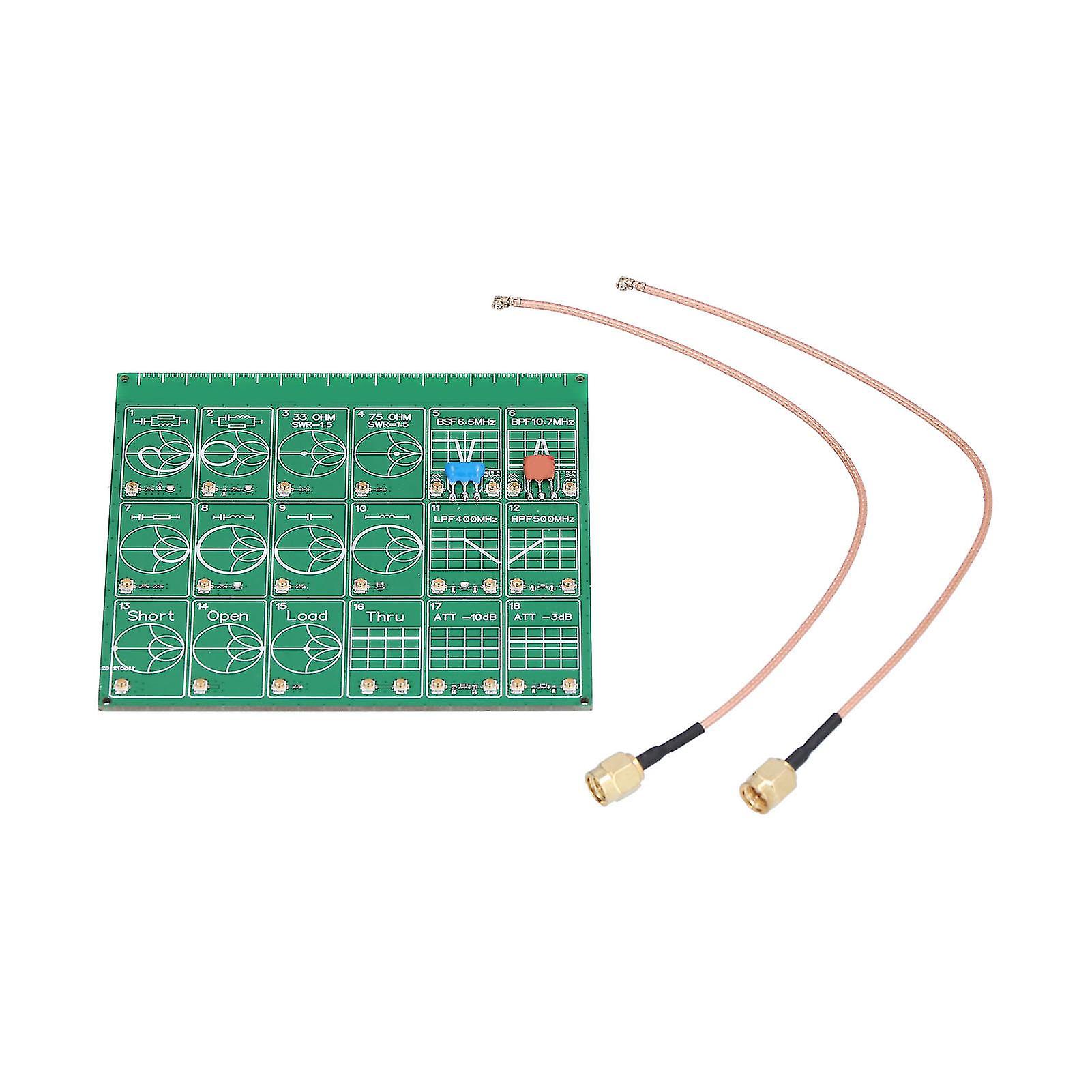 Qukaim RF Test Module RF Demo Kit Tester Module, Portable Vector Network Analyzer, Filter Attenuator Board, RF Test Module for Signal Testing and