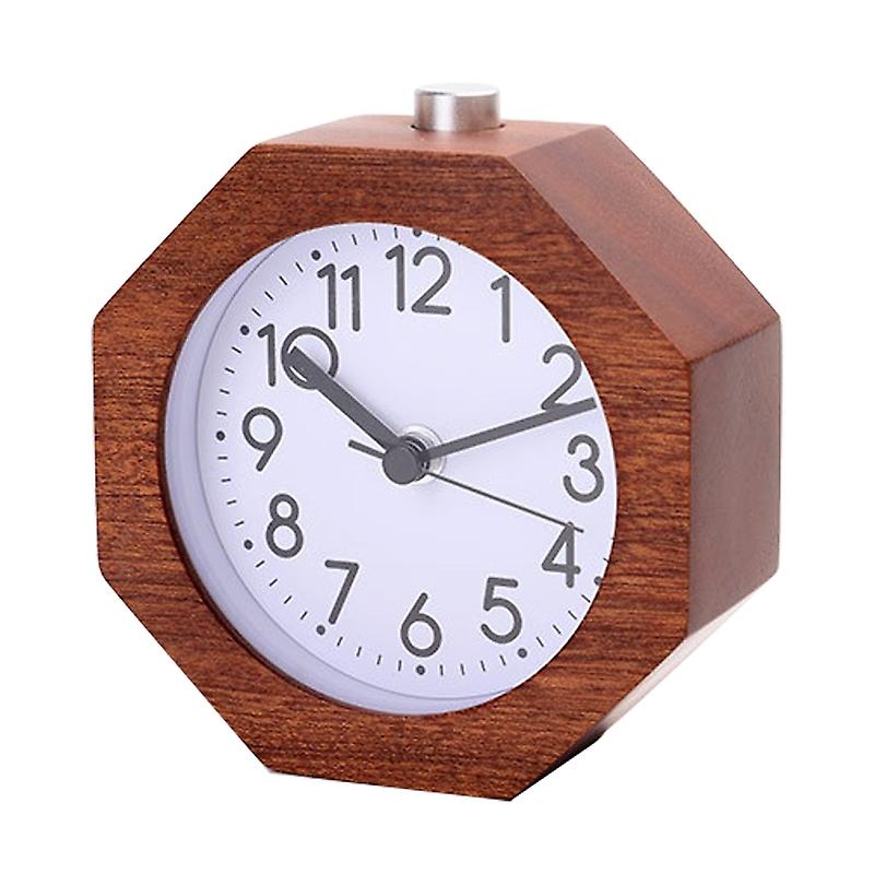 Solid Wood Alarm Clock