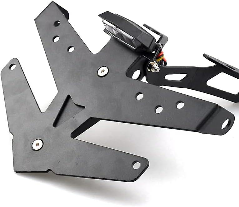 For Yamaha MT-07 MT 07 FZ-07 MT07 2013-2023 License Plate Holder Fender Eliminator Bracket With Led Light Motorcycle Lightsmotor Vehicle Frame Body