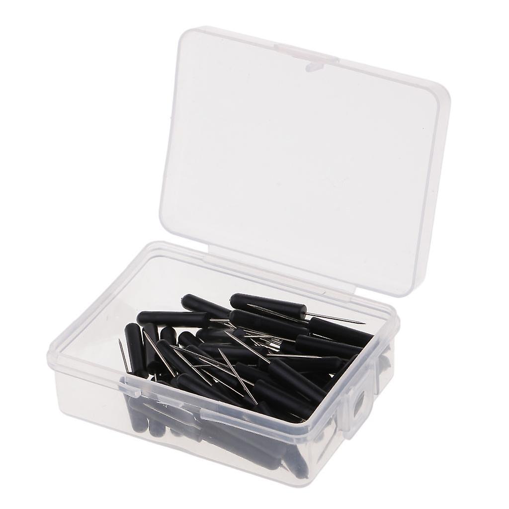 Box of 50Pc Marking Push Pins Map Tacks with Iron Point Multi Purpose Crafts