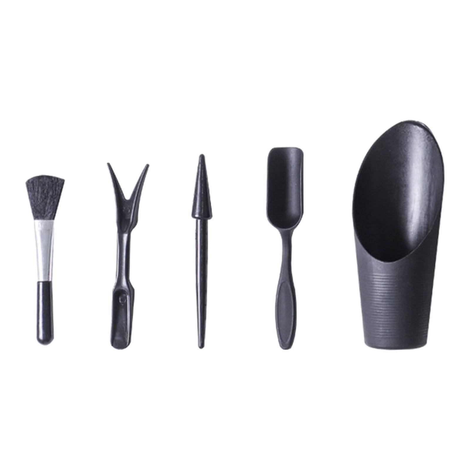 Mini Garden Succulent Transplanting Tools 5 Pieces Easy to Carry Accessory