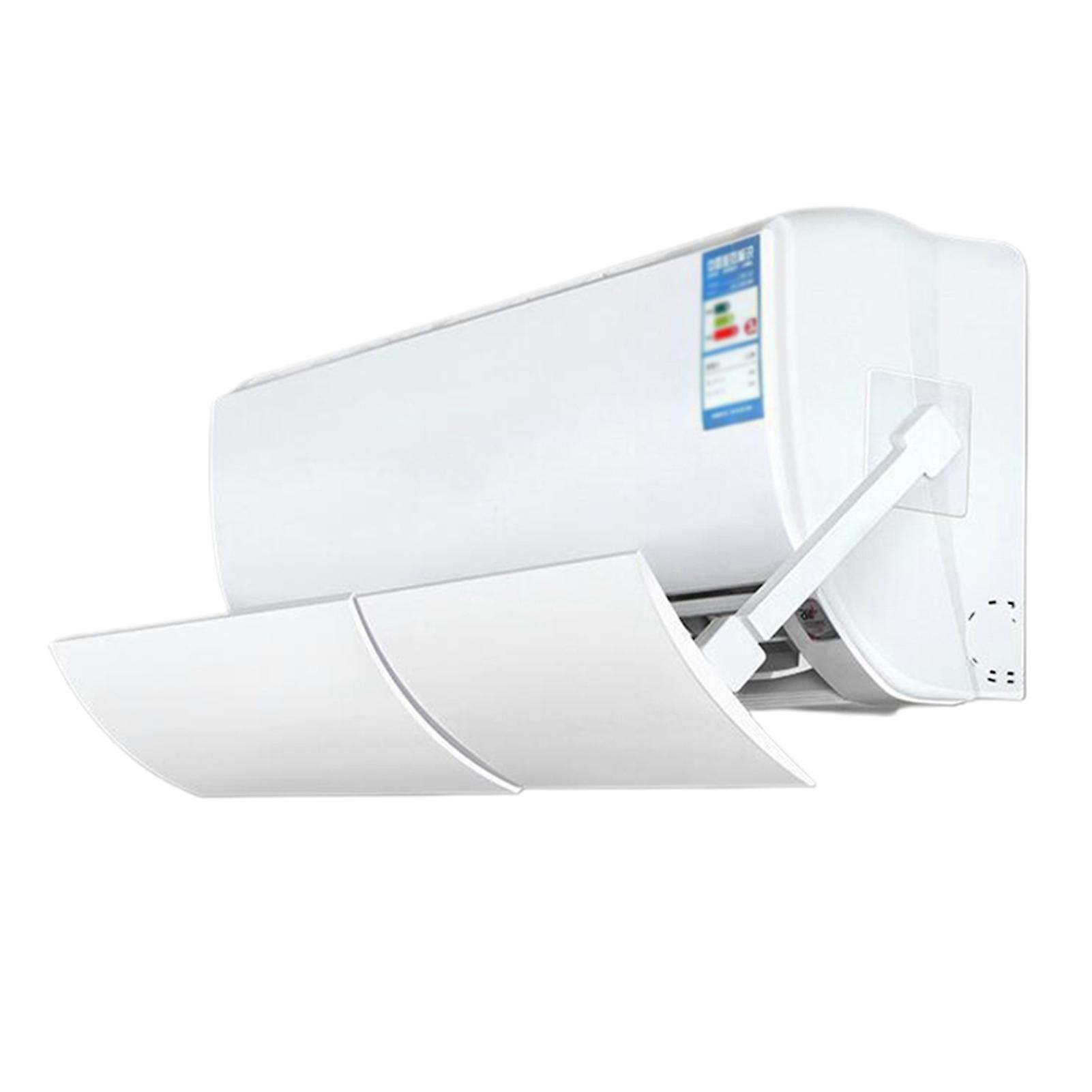 Adjustable Air Conditioner Deflector Telescopic Windshield Confinement Air Deflector for Home