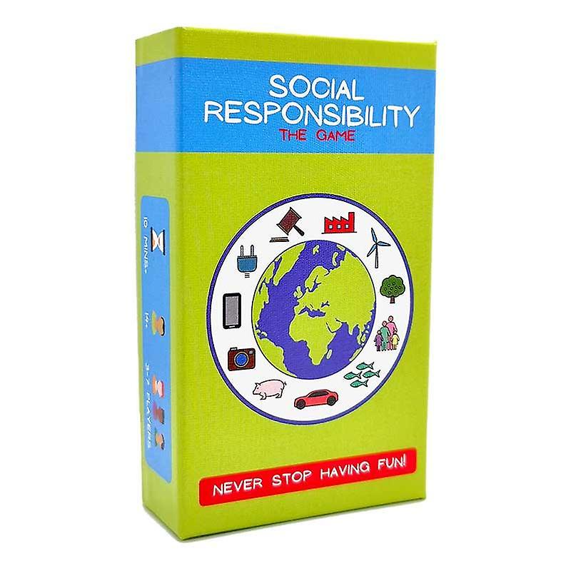 Social Responsibility Card Game