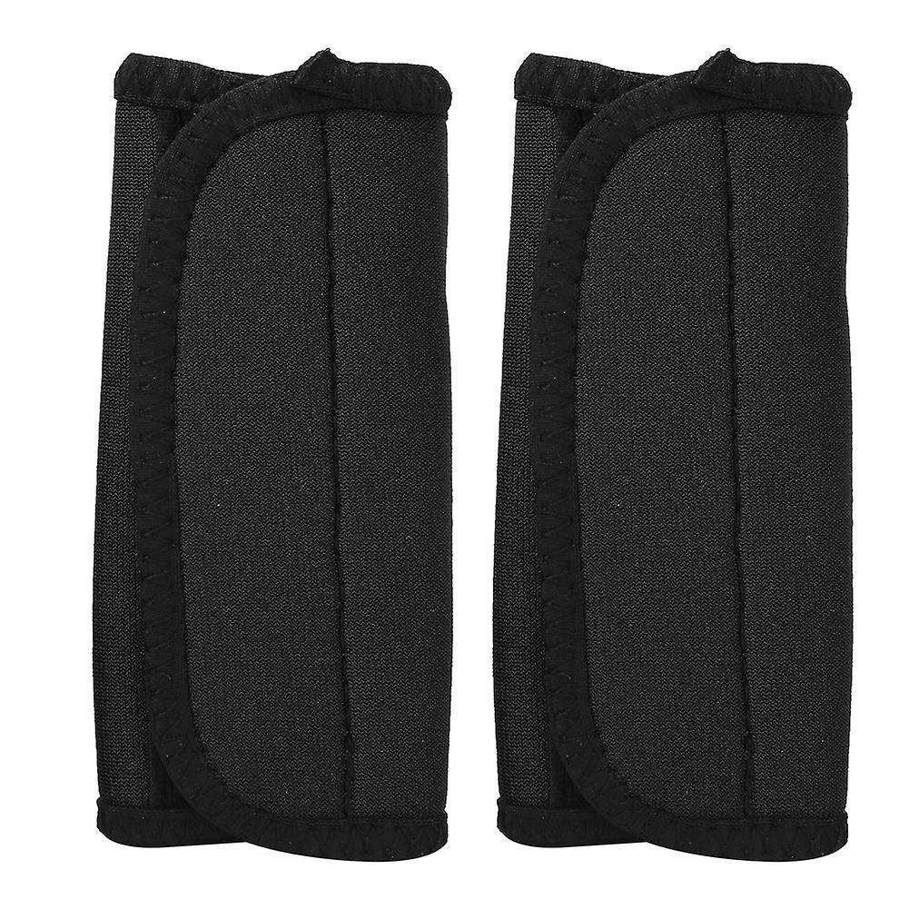 2PCS Neoprene Non-Slip Comfortable Soft Kayak Kayak Paddle Grips Kayak Boat Accessories(Black )
