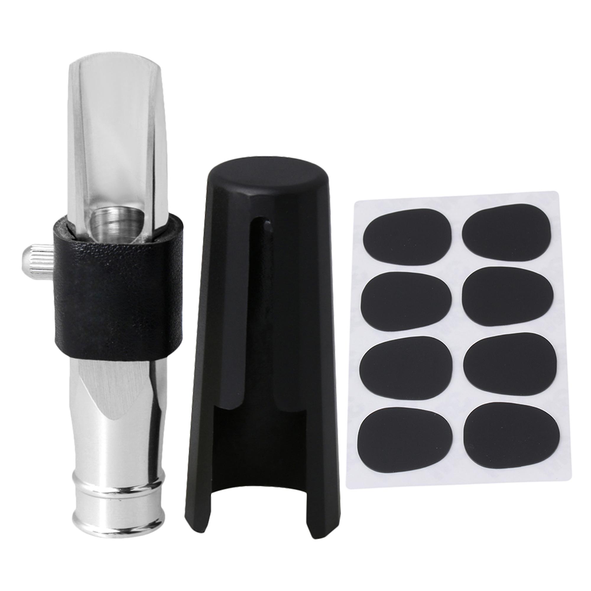 9# Modern Tenor Sax Mouthpiece Ligature Cap with 0.5mm Patches Pads