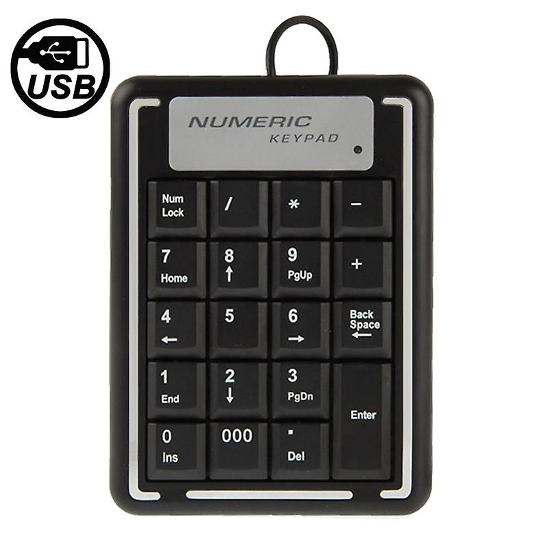 USB Numeric Keyboard with 19 Keys