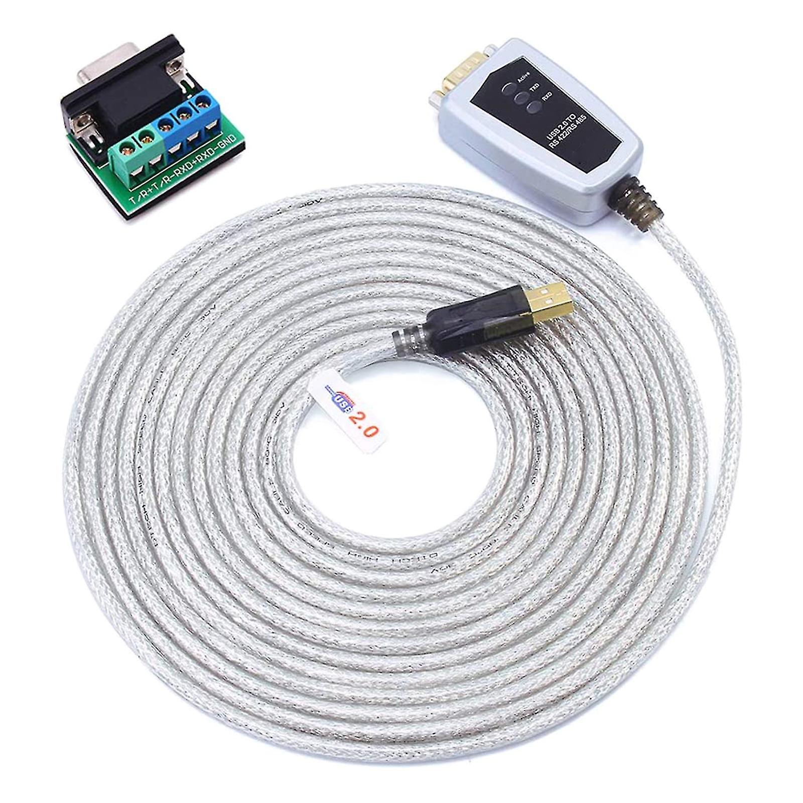Usb To Rs422 Rs485 Serial Adapter Breakout Board Led Indicators Rs-485 Rs-422
