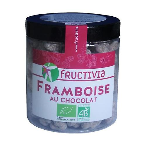 Raspberry coated in milk chocolate 150 g