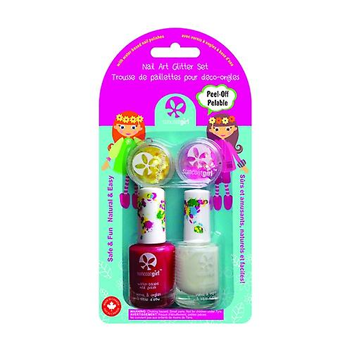 Cheer leader nail polish kit for children 1 unit