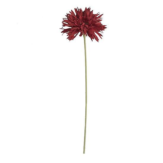 1 Branch Faux Flower No Withering Widely Applied with Green Leaves Fashion Realistic Fake Dahlia Blossom Branch for Living Room