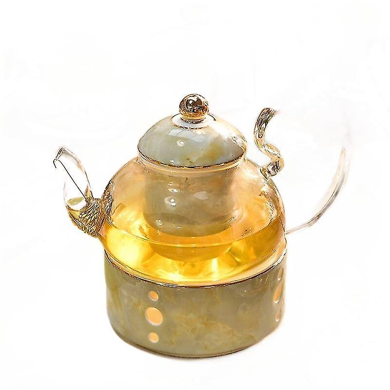 Ceramic Flower Tea Set High Temperature Resistant And Light Luxury British Afternoon Tea Set