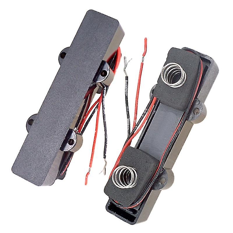 4-String Closed Style Pickup 91mm+94mm With Springs Pickup For Jazz Bass Guitar Replacement Parts