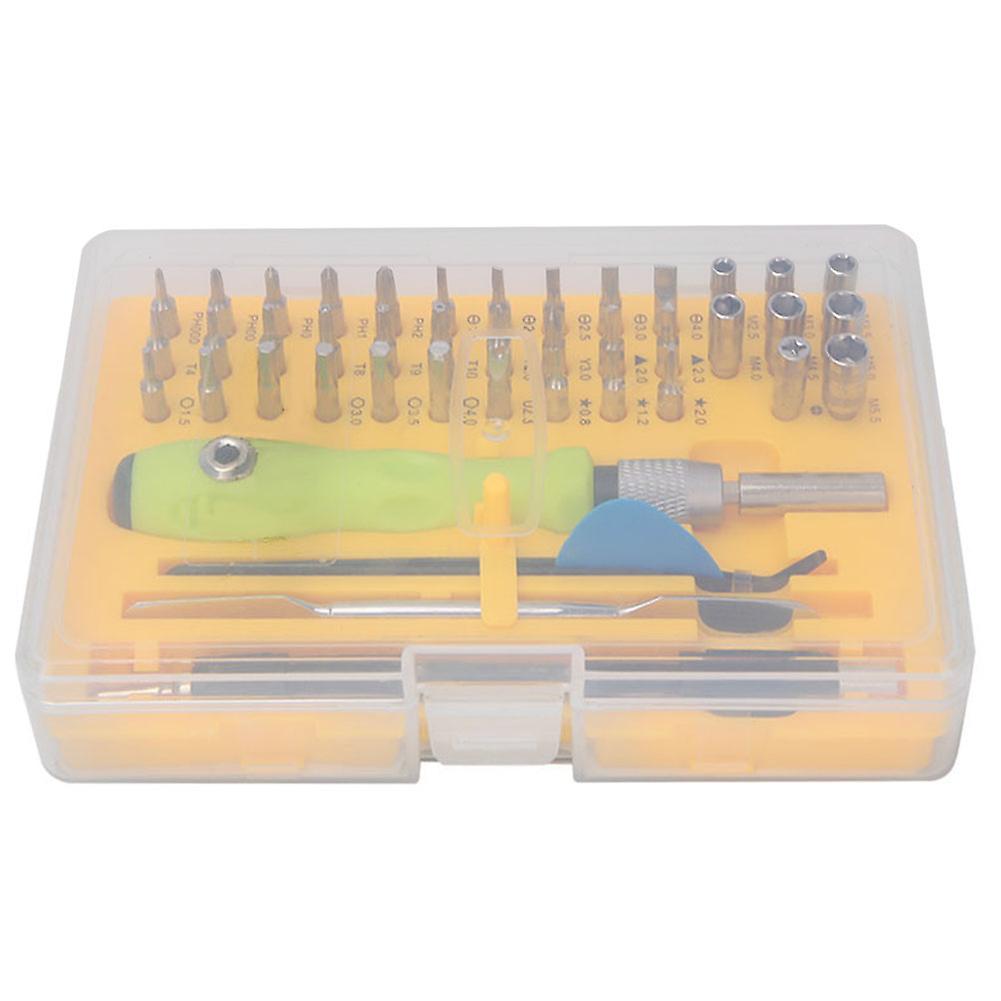 42-piece multi-functional screwdriver bit socket set suitable for mobile phone repair and laptop repair