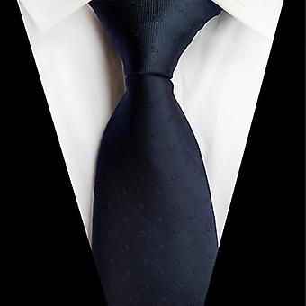 68 Colors New 8cm Tie for Man 100% Silk Tie Luxury Striped Flower Business Tie Suit Wedding Tie Party Tie Gift for Men