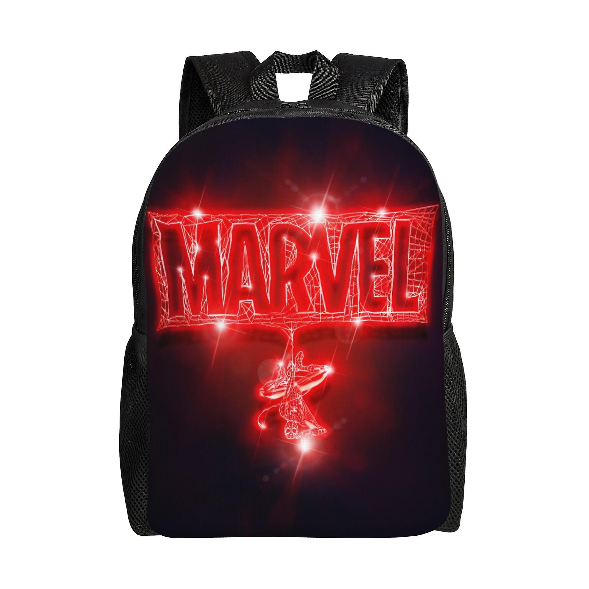 Spider Man Backpack, Adult Kids Simple Lightweight Casual Backpack for Children Student, Travel Backpack Laptop Backpack for College Work Camping