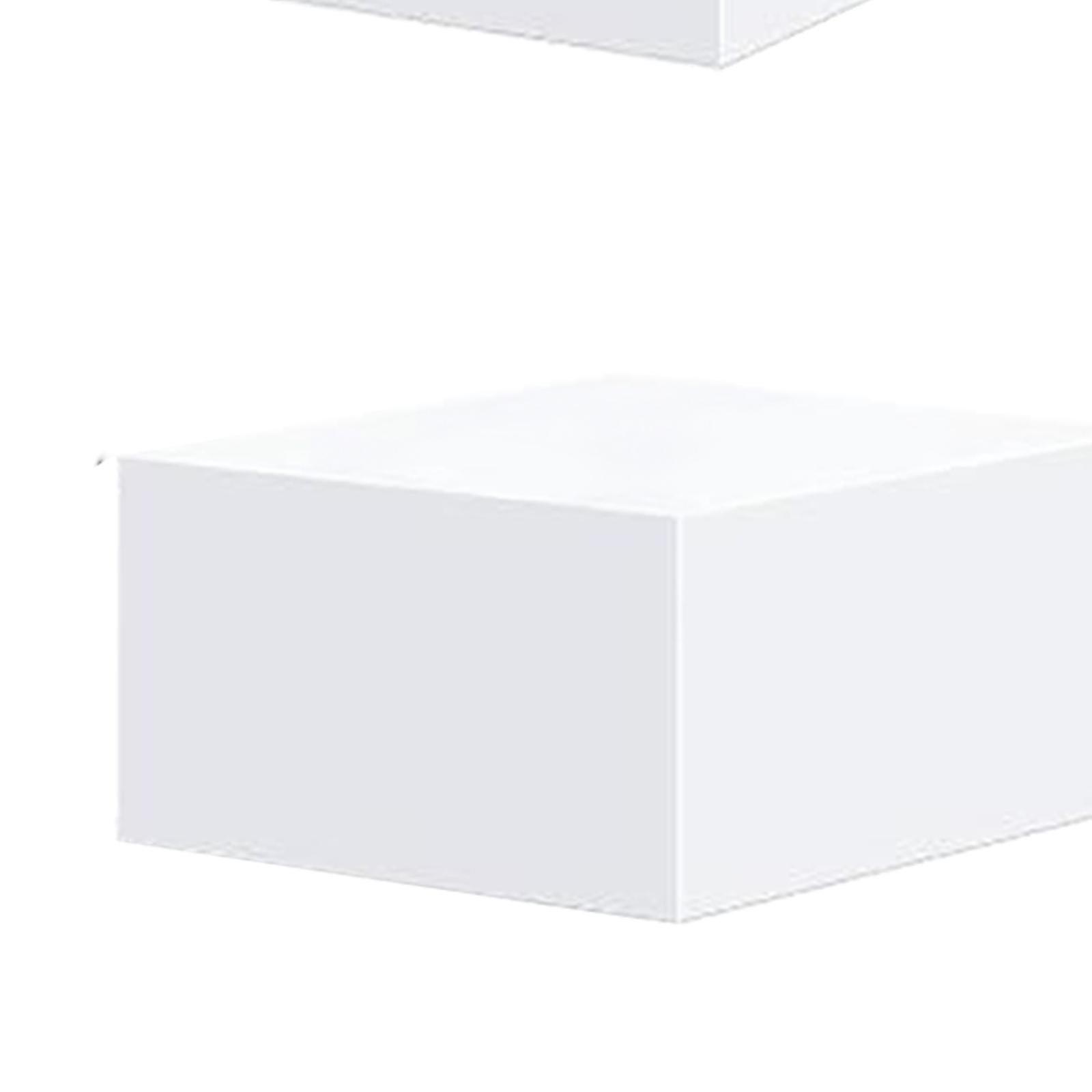 8x Acrylic Cube Display Box Riser Nesting Riser Stands for Food Cake ...