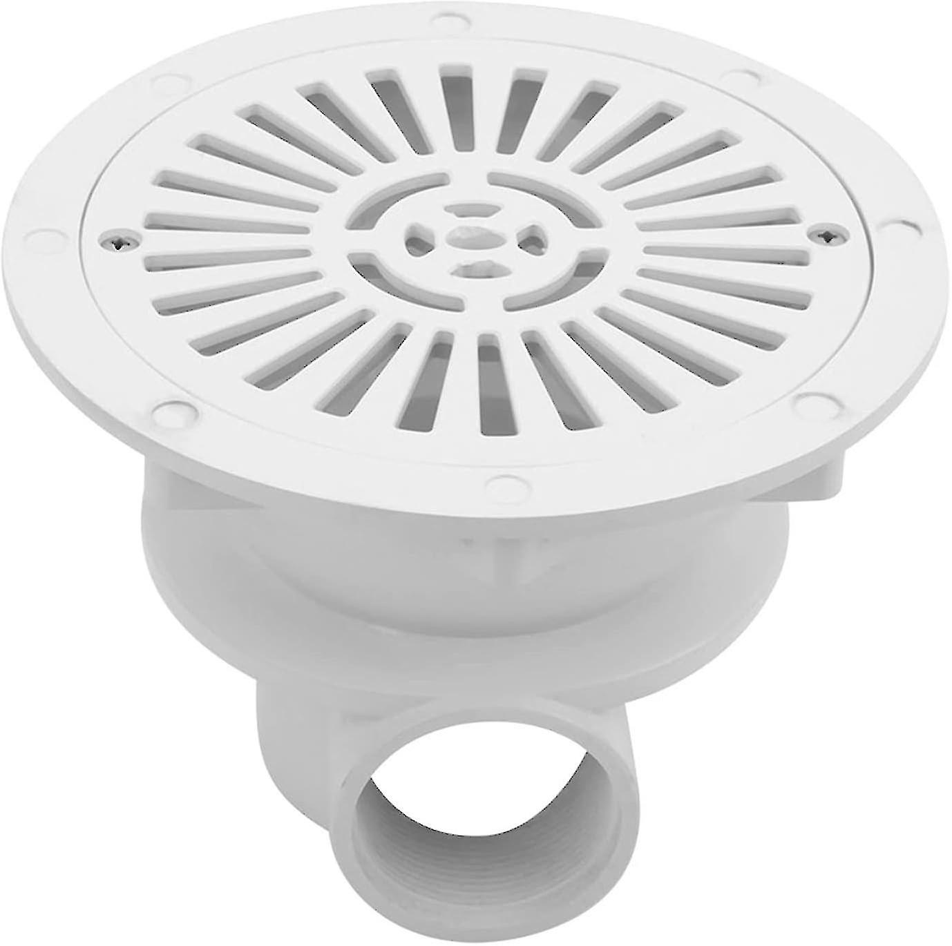 Swimming Pool Main Drain, White Swimming Pool Main Drain Floor Drain Water Inlet Draining Accessory - ya