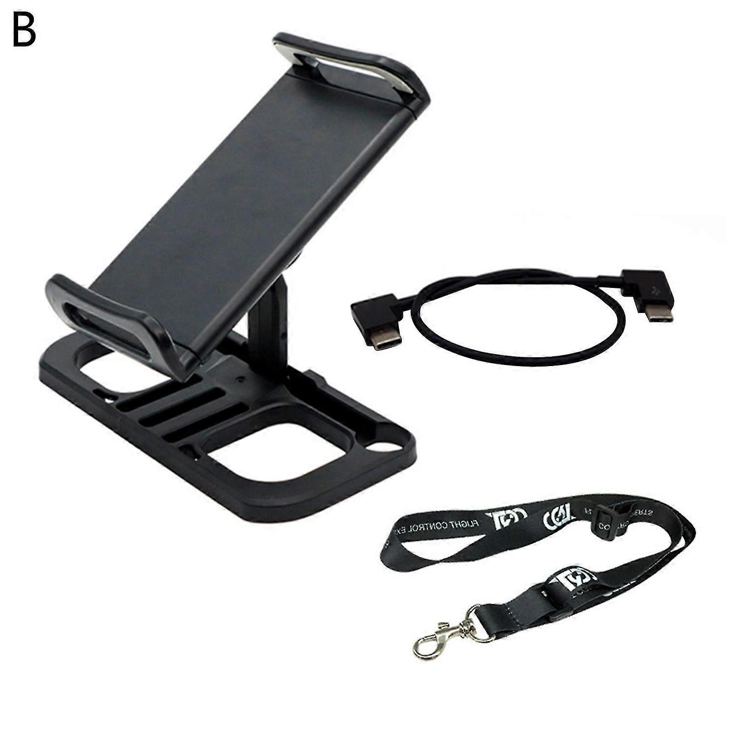 Phone Holder Foldable 360 Degree Rotation ABS Remote Control Phone Tablet Clip Stand for DJI Mavic/A