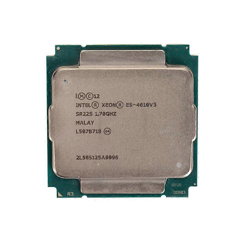 Xeon E5-4610V3 CPU - Socket LGA 2011-3 10 Cores 20 Threads 2.1GHz 25MB L3 Cache 105W.