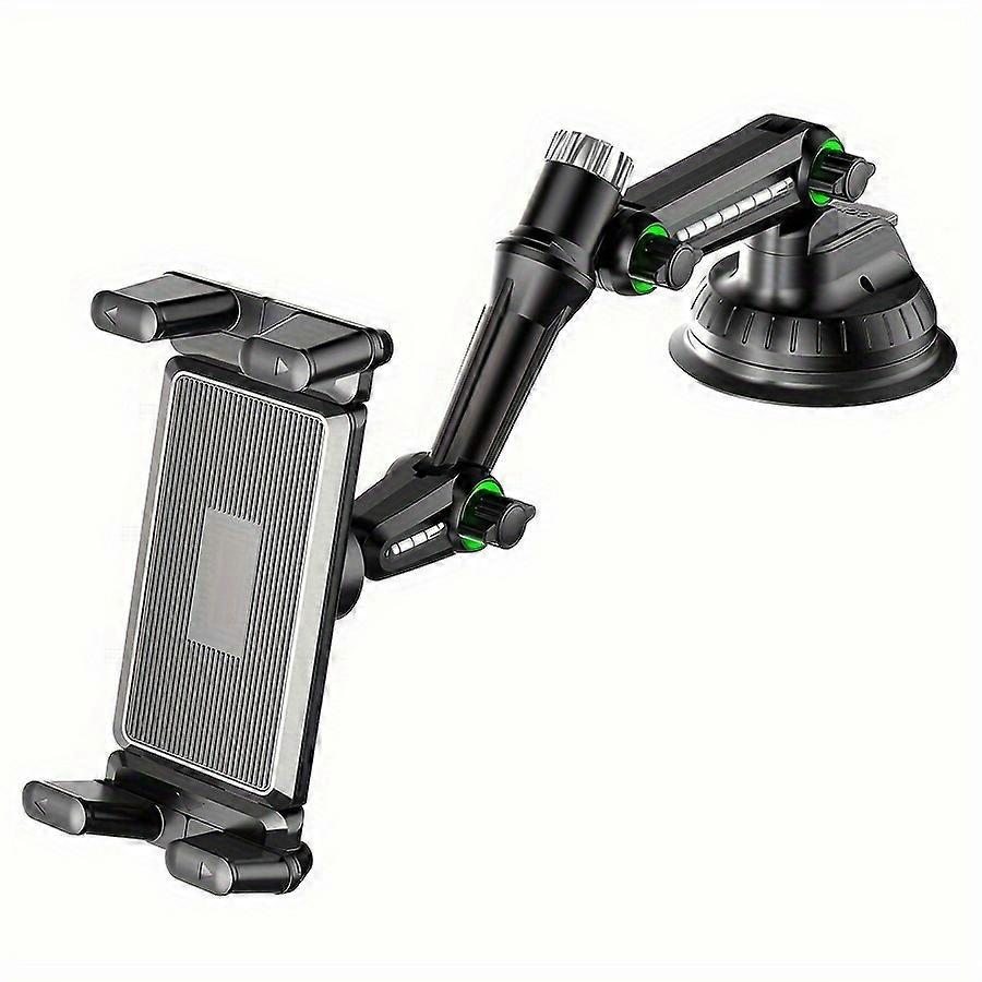 Dashboard Tablet Holder for Car Suction Car Mount with for All 7"-15" Pad Tablet and 4" - 7"Folding Screen/Straight Panel Phone