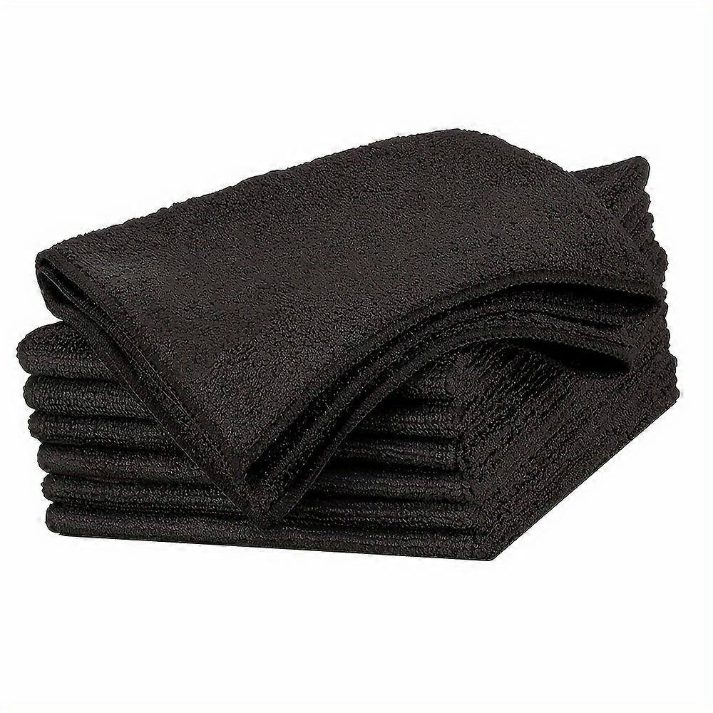 6/12/50pcs, Premium Microfiber Cleaning Cloths - Ultra-Soft, Absorbent, Lint-Free, Streak-Free, Versatile and Multipurpose - Perfect for Home, Kitchen