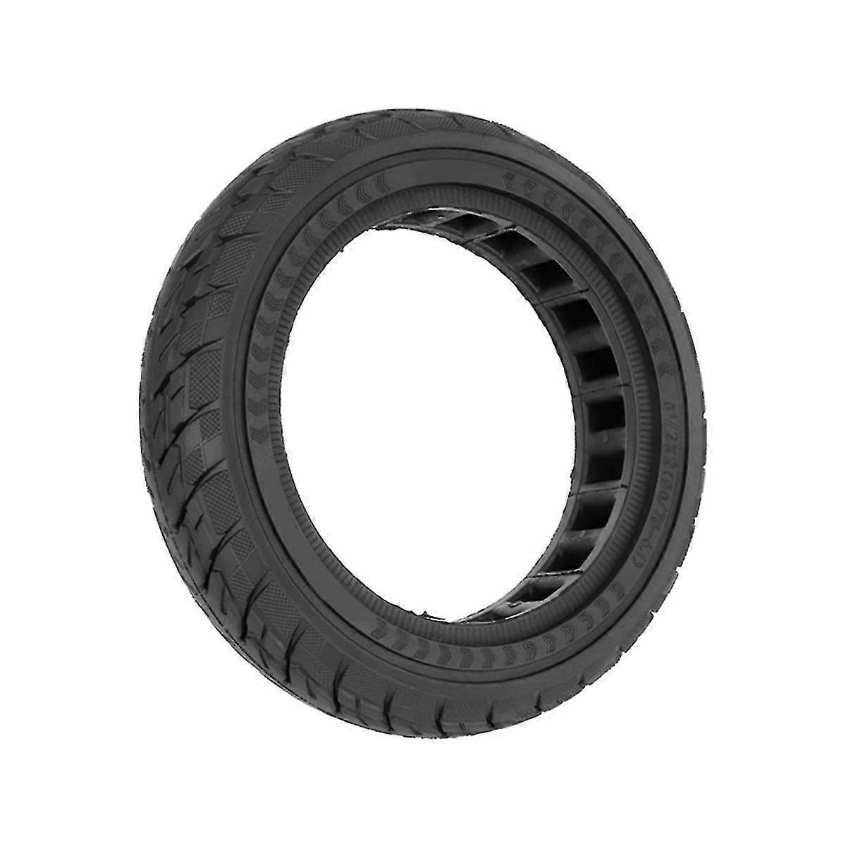 81/2x2 (50/75-6.1) Pneu solide tout-terrain pour M365 1S Pro Scooter Pneu antidéflagrant Noir