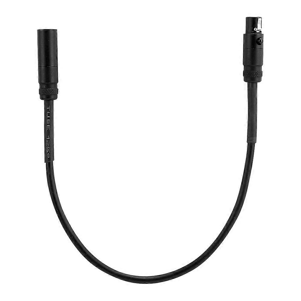 3Pin Mini XLR Male to Female Audio Connecting Cable for Camcorder DSLR Camera Microphone Interface Connection0.3M