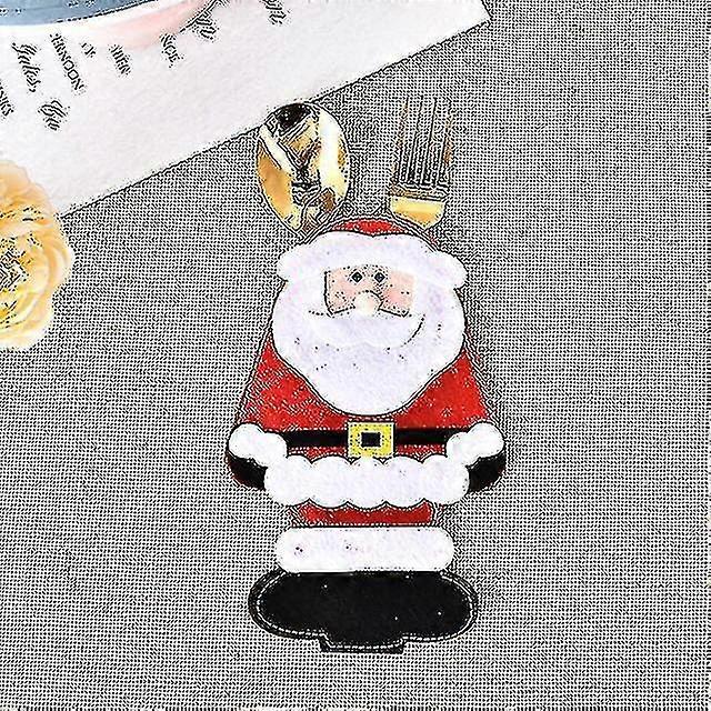 Christmas Cutlery Set Cute Santa Claus