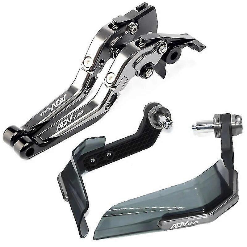 unique Semspeed With Adv150 Logo Function Motorcycle Cnc Windshield Guard Protector Brake Levers For Honda Adv150 Adv 150 2019-2022