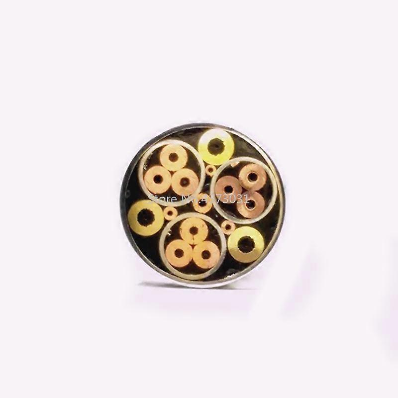 6mm Mosaic Pin Rivets for Knife Handle Screw Decorate 21 Kinds Design Exquisite Style Knife Handle Tool Length 90mm