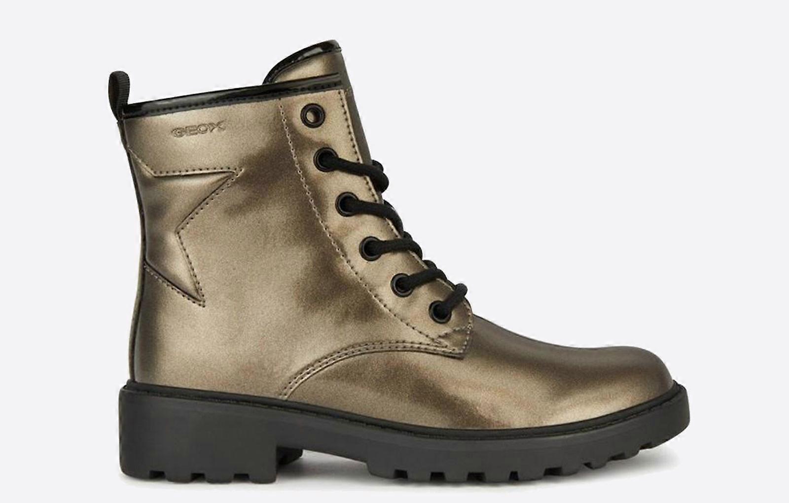 Geox J CASEY Junior Boots Lead/Black