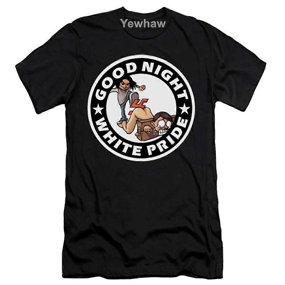 Good Night White Pride & Anti-fascist T-shirt