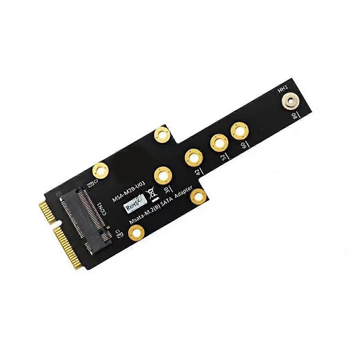 MSATA to NGFF KEY B SSD Adapter Card NEW M.2 KEY B L to MINI PCIE Multi-Function Module
