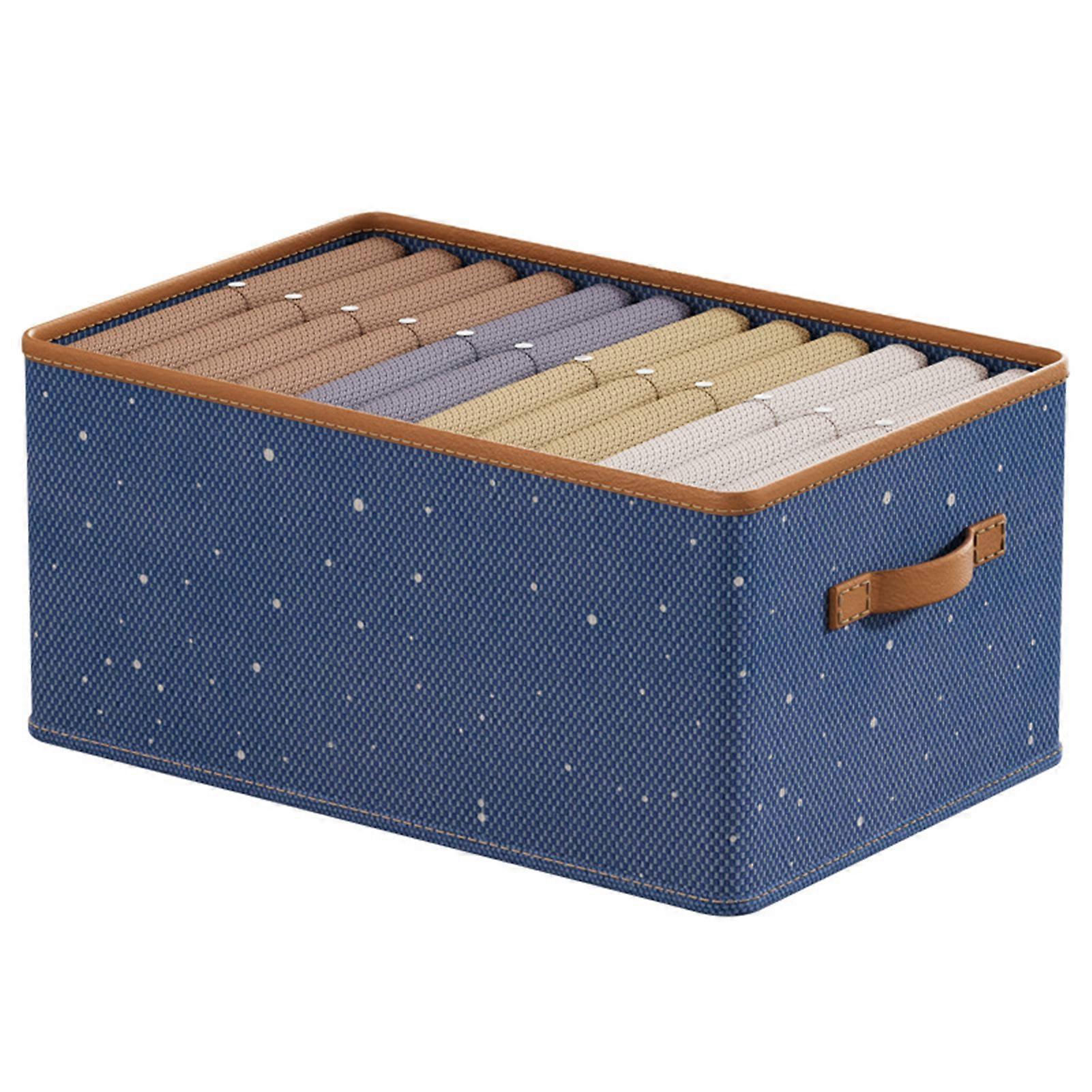 Dormitory Storage Pants Box Stackable Reusable Storage Case for Bedroom