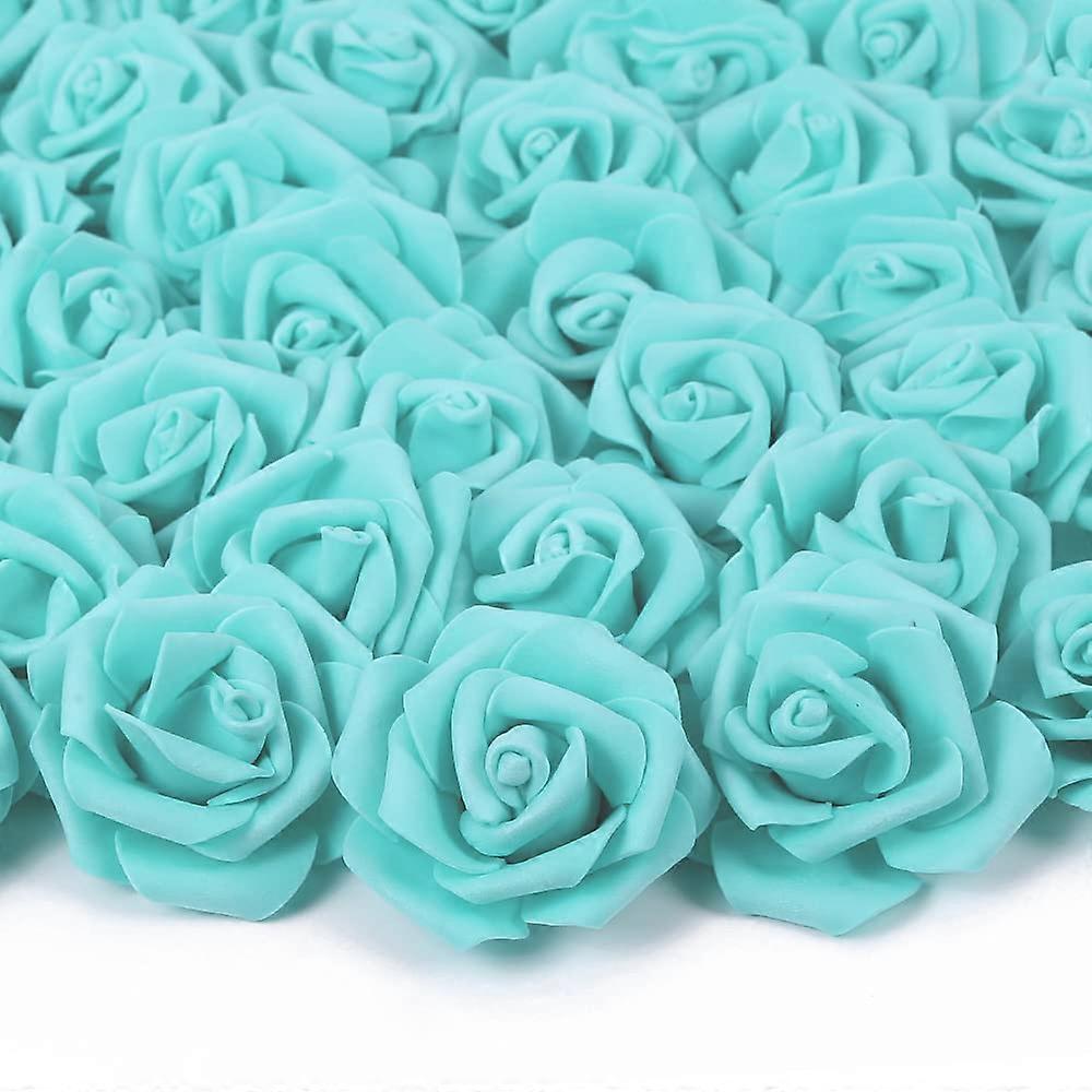 100pcs Artificial Rose Flower Heads, Foam Rose for DIY Wedding Bouquets Centerpieces Arrangements Party Home Decor