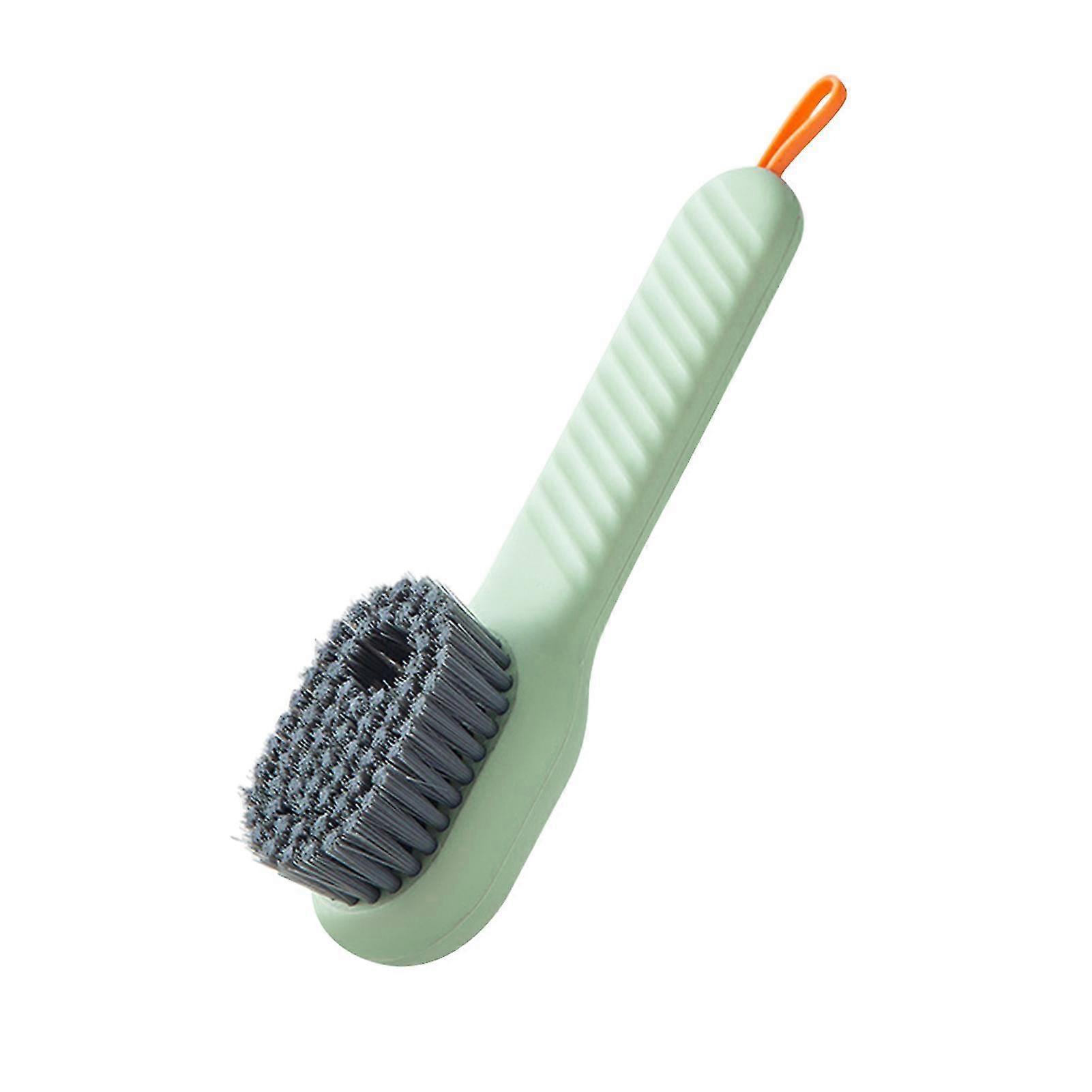 Clothes Press Type Automatic Liquid Discharge Soft Bristle Shoe Brush