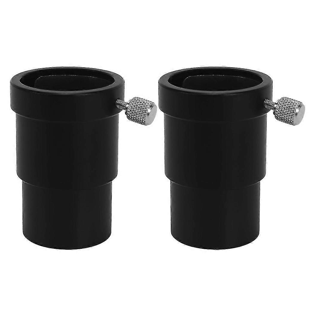 2x 1.25 Inch Extension Tube For Astronomy Telescope Monocular Eyepiece With Brass Compression Ring