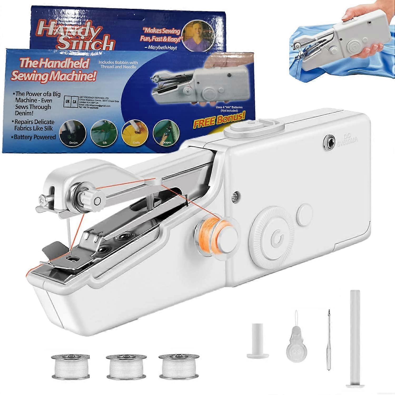 Sewing Machine, Mini Sewing Machine, Sewing Machine for Beginners, Cordless Portable Electric Sewing Machine
