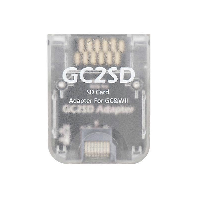 Gamecube Memory Card Reader For Wii 512MB GC2SD Card Adapter For Nintendo