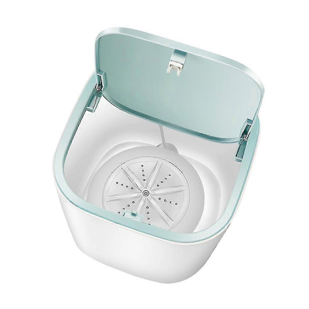 Mini Washer Portable Usb Underwear Small-scale Cleaning Machinewhite1pcs