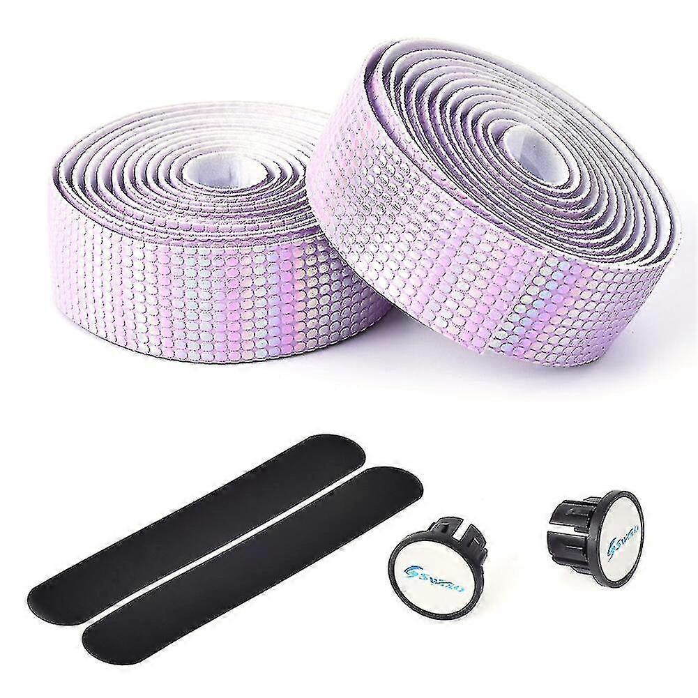Swtxo Bike Handlebar Tape Pu/eva Shock Absorption Handle Bar Tape,g
