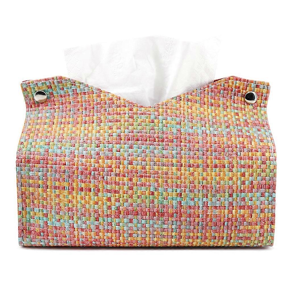 Πρόσωπο πρόσωπο χαρτομάντιλο διανομέα κουτί χαρτί κάλυψη πάγκου χαρτοπετσέτες αποθήκευσης διοργανωτής