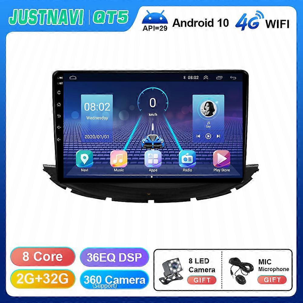 QT5 4G 64G IPS Car Radio For Chevrolet Trax 2013 - 2020 Car Play Voice Multimedia Player Video GPS DSP RDS No 2 din DVD