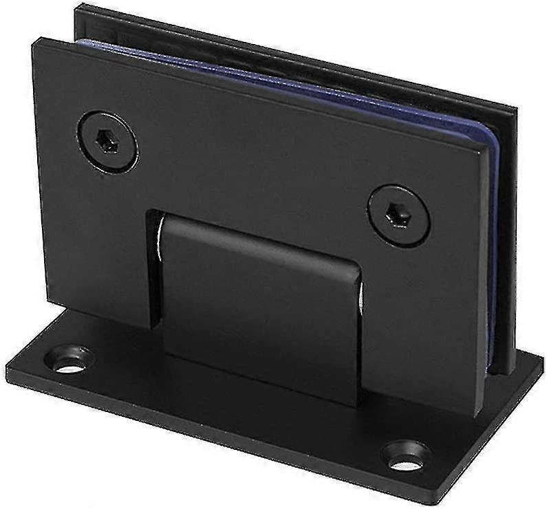 90 graders rustfrit stål badeværelsesclips dobbelt glas hængsel bruser dør hardware