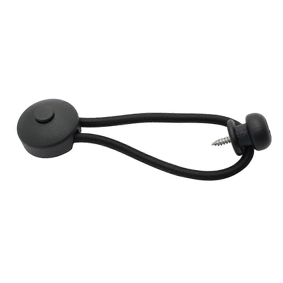 Marine Fastener Bungee Shock Cord Cover Clip Bungee Loop with Knob for Boat RV Truck Universal Cove