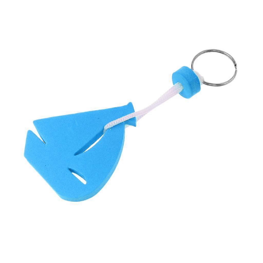 Yachting Boating Sailing Floating Key Chain -Anchor / Rudder / Surfboard - Red