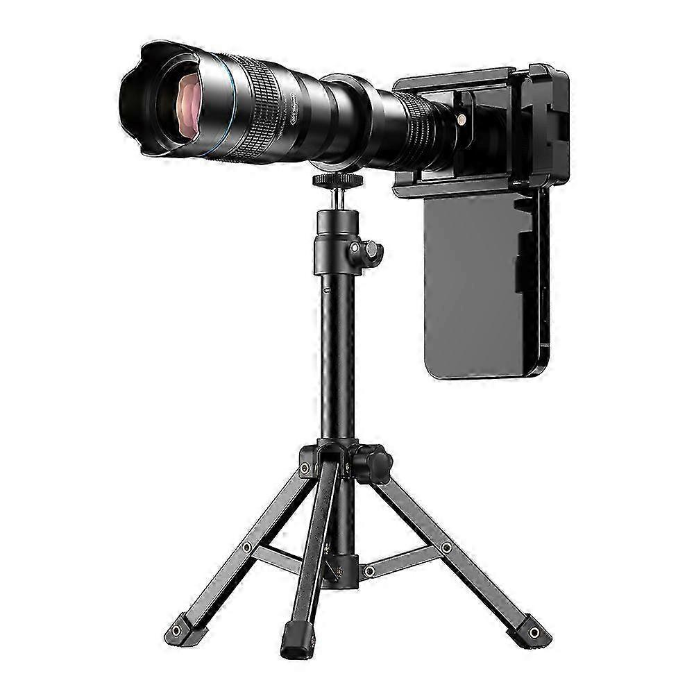 Universal Clip-on Type External Telep Lens 36X Optical Magnification Mobilephone Lens Auxiliary Tool for Daily Pgraphy