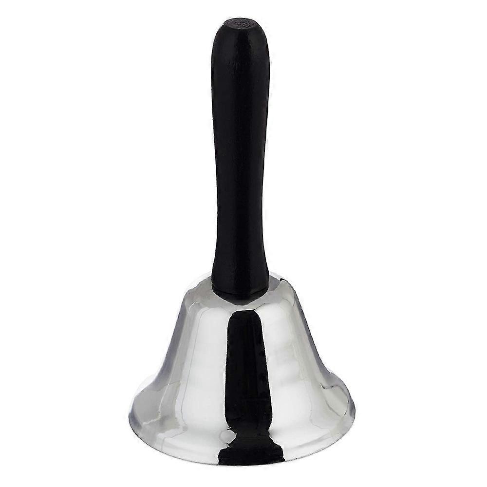 Extra Loud Solid Brass Hand Call Bell med trähandtag